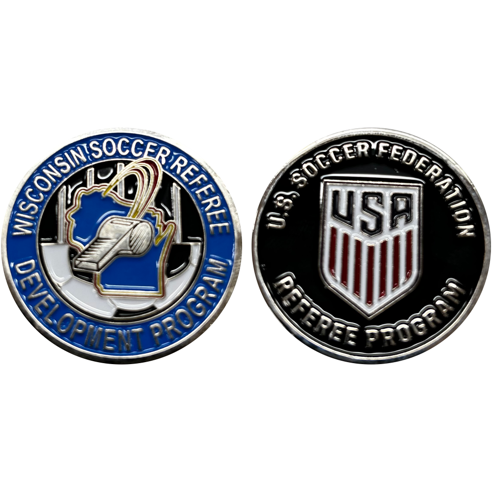WisRef Customized Coin - Blue