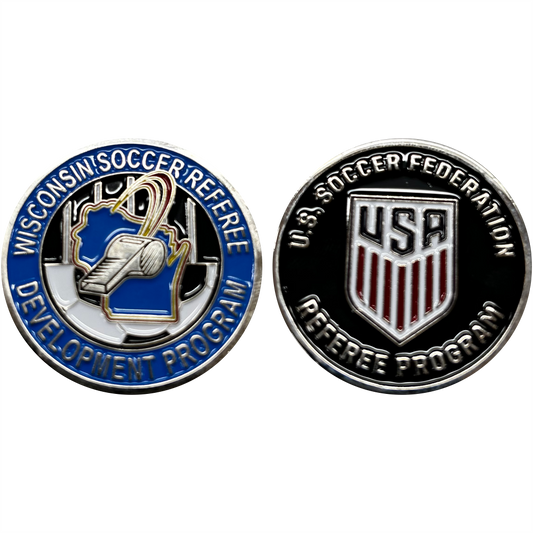 WisRef Customized Coin - Blue