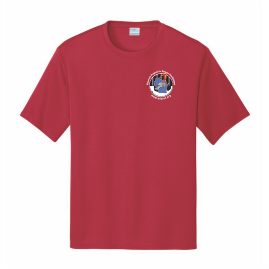 WisRef Port & Co Performance Tee - Red