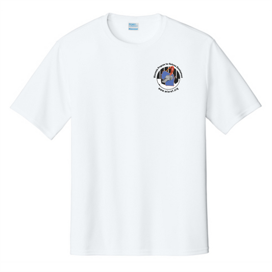 WisRef Port & Co Performance Tee - White