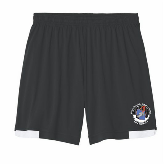 WisRef Sport-Tek Club 7" Short - Black