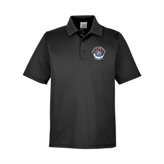 WisRef Team365 Zone Performance Polo - Black
