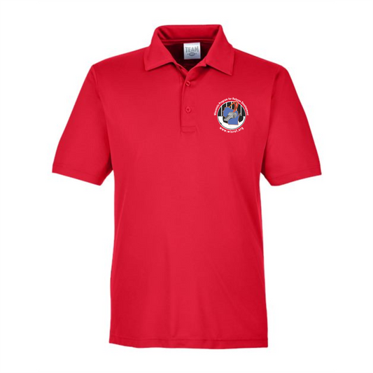 WisRef Team365 Zone Performance Polo - Red