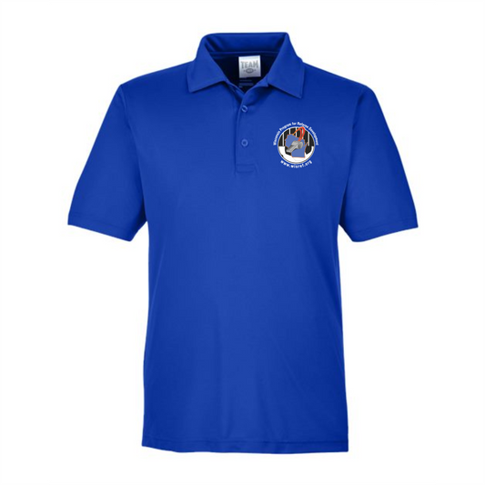 WisRef Team365 Zone Performance Polo - Royal