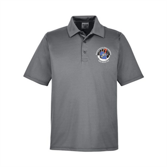 WisRef Team365 Zone Performance Polo - Sport Graphite