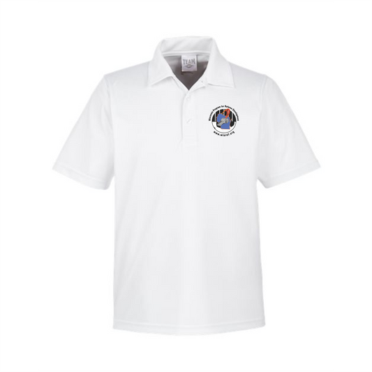 WisRef Team365 Zone Performance Polo - White